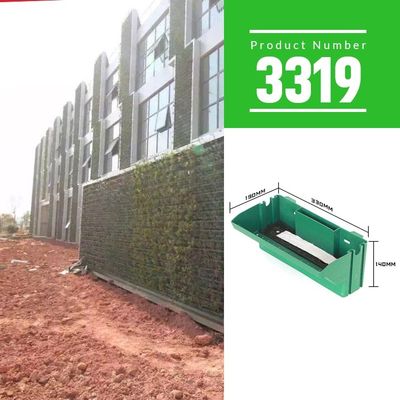 UV 保護 グリーン ウォール システム 垂直 ガーデン ポット プランター 塔 ライン 裏 庭園 屋外