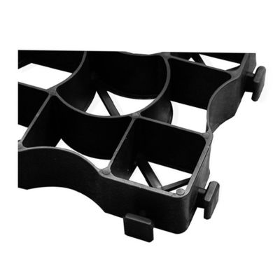 333x333x50mm プラスチック草草の床グリッド HDPE 馬のパドック 足のグリッドパバー